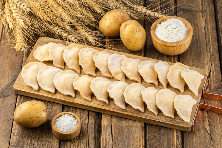 Вареники с картофелем